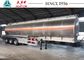 40000 Liters Aluminum Fuel Tanker Trailer Tri Axle Jet Gas Tanker Trailer