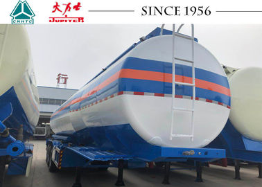 39000L Fuel Transfer Tank Trailer Carbon Steel Semi Trailer Fuel Tank